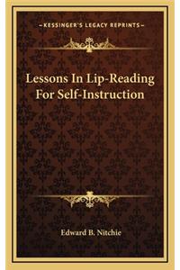 Lessons in Lip-Reading for Self-Instruction
