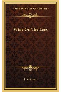 Wine on the Lees