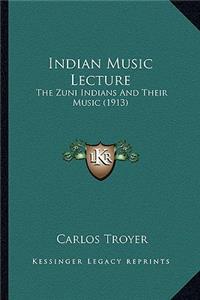 Indian Music Lecture