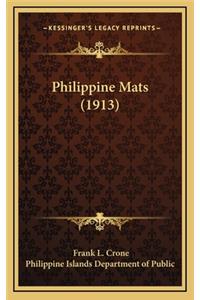 Philippine Mats (1913)
