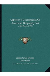 Appleton's Cyclopaedia Of American Biography V4