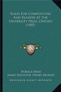 Rules for Compositors and Readers at the University Press, Oxford (1905)