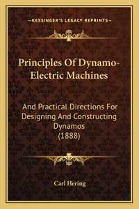 Principles of Dynamo-Electric Machines