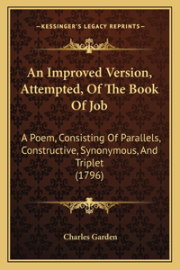 Improved Version, Attempted, Of The Book Of Job