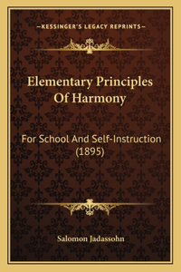 Elementary Principles Of Harmony