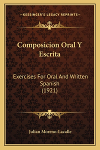 Composicion Oral Y Escrita