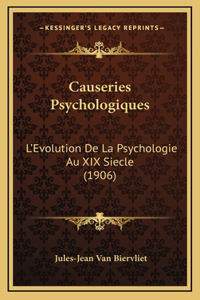 Causeries Psychologiques