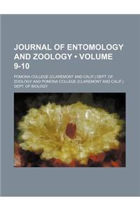 Journal of Entomology and Zoology (Volume 9-10 )