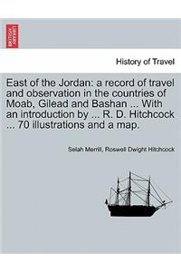 East of the Jordan