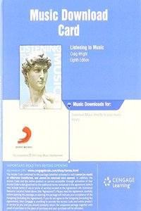 Download, 1 Term (6 Months) Printed Access Card for Wright's Listening to Music
