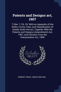 Patents and Designs act, 1907