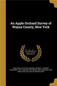 Apple Orchard Survey of Wayne County, New York