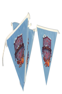 Vacation Bible School (Vbs) 2020 Knights of North Castle Pennant String Flags