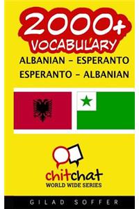 2000+ Albanian - Esperanto Esperanto - Albanian Vocabulary