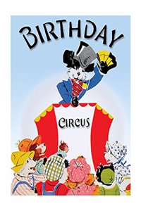 Dog Circus - Birthday Greeting Card