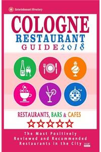 Cologne Restaurant Guide 2018