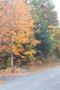 Journal Rural Road Rustic Fall Colors