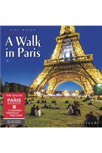 A Walk in Paris 2019 Wall Calendar