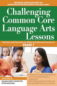 Challenging Common Core Language Arts Lessons