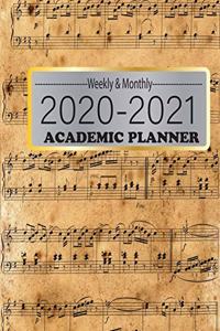 2020-2021 Weekly Monthly Academic Planner