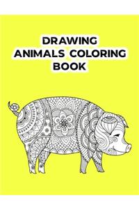 Drawing Animals Coloring Book
