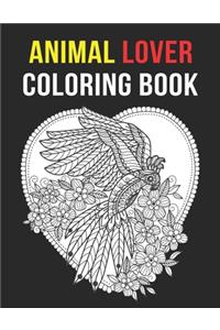 Animal Lover Coloring Book