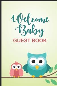 Welcome Baby Guest Book