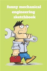 Funny mechanical engineering sketchbook
