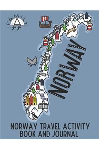 Norway Travel Activity Book and Journal