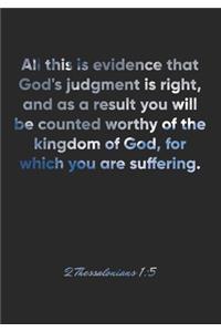 2 Thessalonians 1