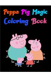Peppa Pig Magic Coloring Book