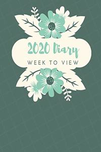 2020 Diary Week To View