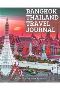 Travel Journal Bangkok Thailand