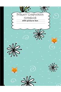 Primary Composition Notebook with Picture Box