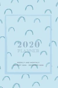 2020 Planner Weekly and Monthly: Academic Calendar 2020 6x9