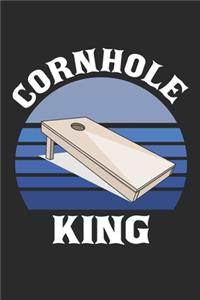 Blue Cornhole King