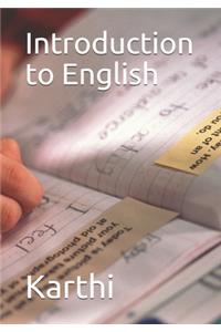 Introduction to English