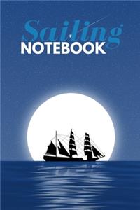 Sailing Notebook: Boat gifts for men and boat lovers - Lined notebook/journal