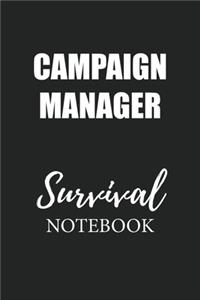 Campaign Manager Survival Notebook