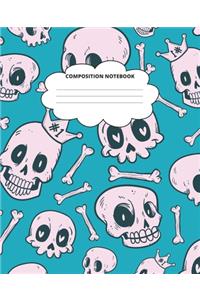 Skull Composition Notebook