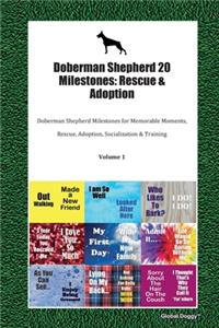 Doberman Shepherd 20 Milestones