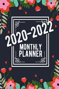 2020-2022 Monthly Planner