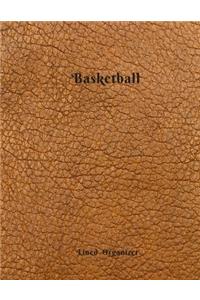 Basketball Lined Organizer