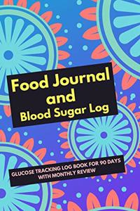 Food Journal and Blood Sugar Log