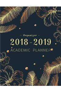 2018-2019 Academic Planner Organizer