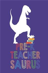 Pre-K Teacher Saurus