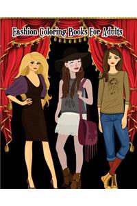 Fashion Coloring Books For Adults