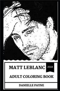 Matt LeBlanc Adult Coloring Book