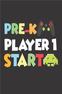 Pre-K Player 1 Start