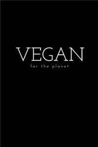 Vegan for the planet